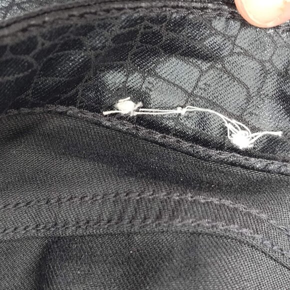 The Skinny Women's Size 00L Pleather Faux Snake Skin Slim Pant NWT - Picture 10 of 13